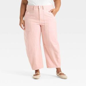 Universal Thread - Women's High-Rise Utility Barrel Jeans - Universal Pink
